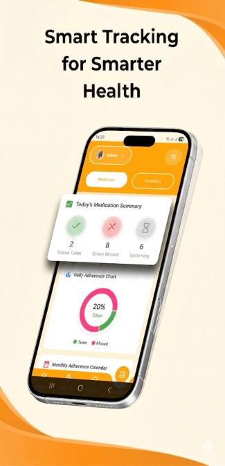 DoseDost smart notifications for low-stock medicine alerts and refill thresholds.